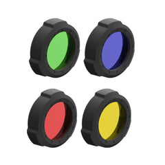 Head Torch Colour Filter Caps 32mm, Set of 4