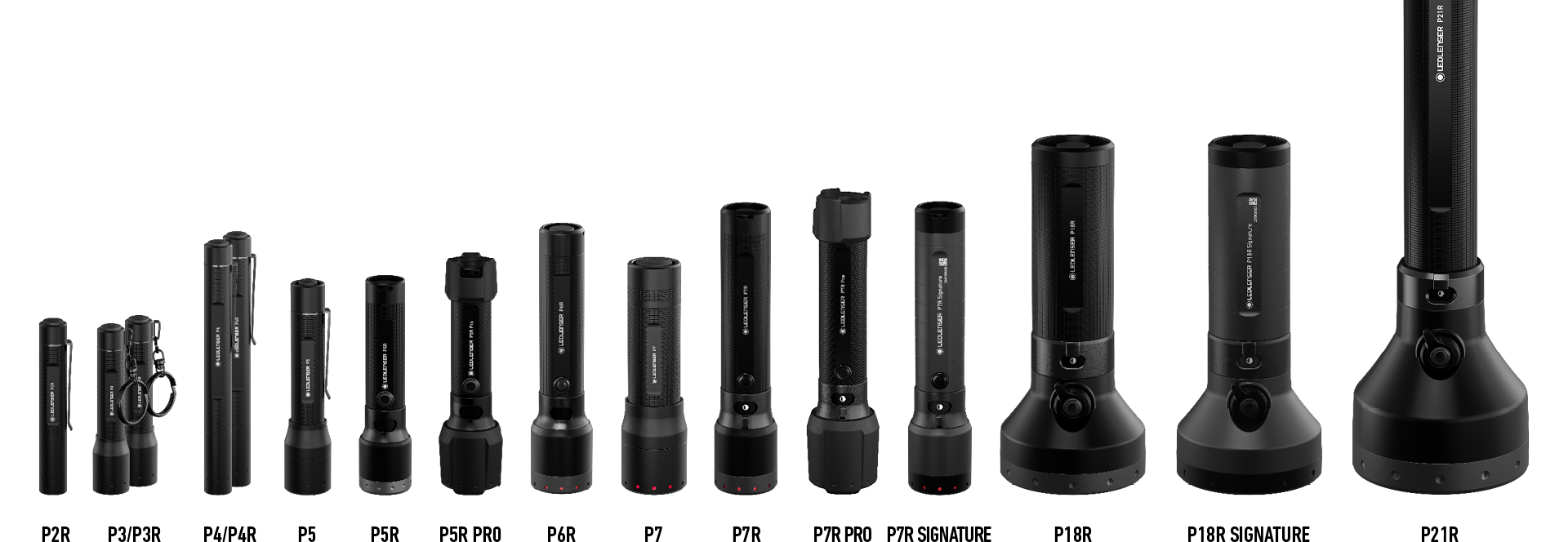 THE ENTIRE P-SERIES LINE-UP