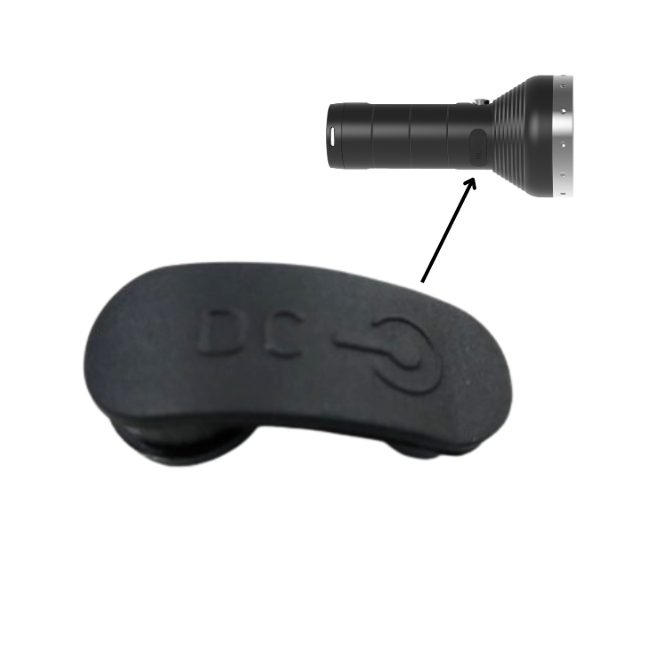 SPARES Charging Port Rubber Cover for MT18 Torch