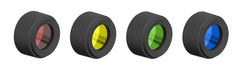 Torch Colour Filter Caps 29.5mm for P5R Core, Set of 4