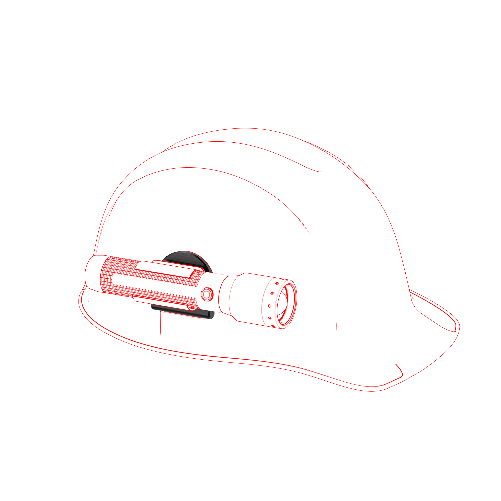 Helmet Mount Adapter for Euroslot Type A