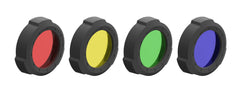 Head Torch Colour Filter Caps 40mm, Set of 4