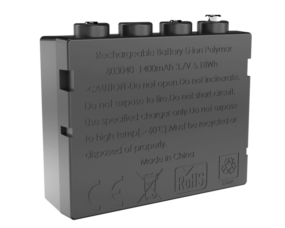 Li-ion Rechargeable Battery Pack 1400mAh
