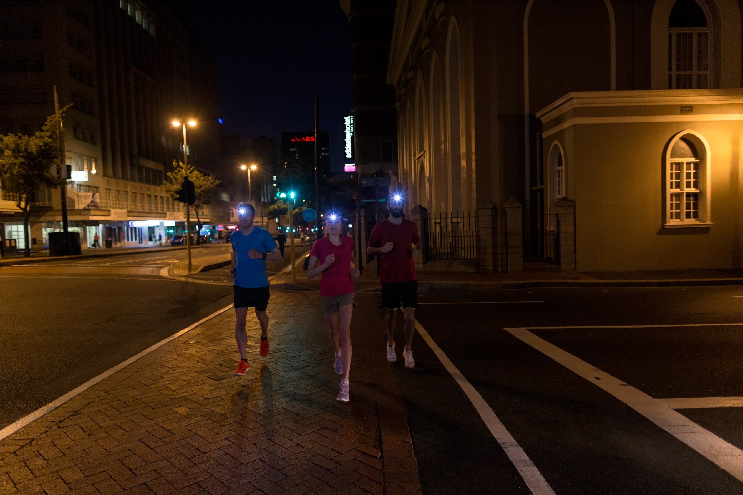 Where to run in Birmingham at night