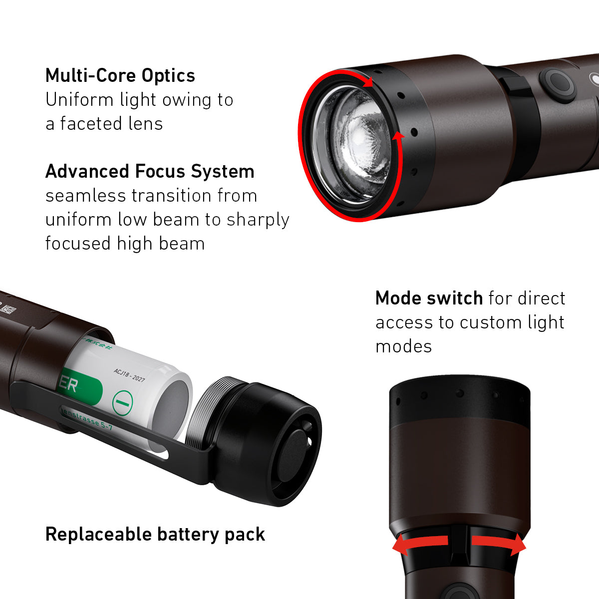 P7R Signature Rechargeable Torch