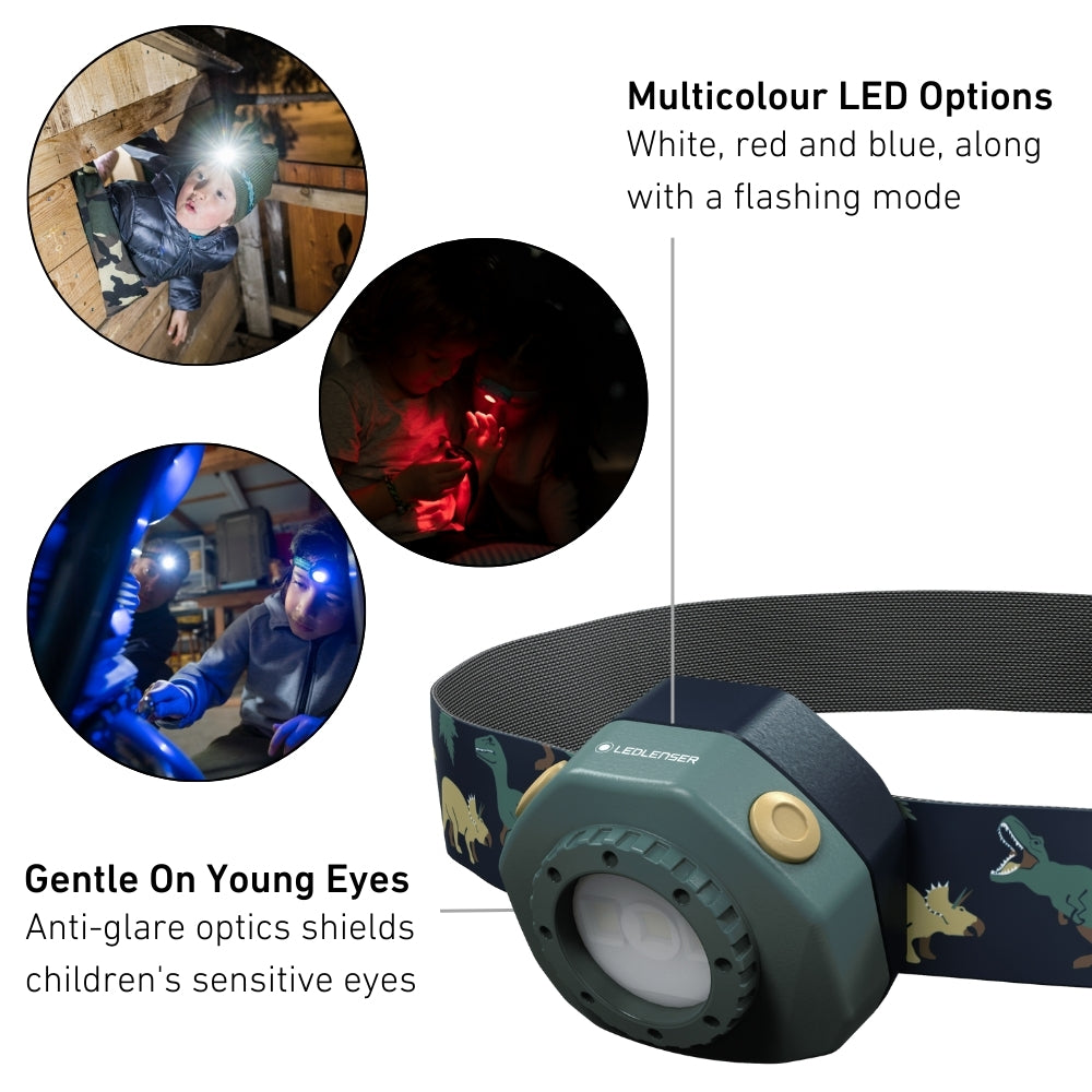 KidLED4R Rechargeable Head Torch