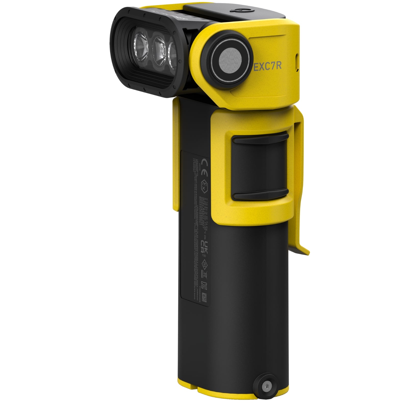 ATEX EXC7R Right Angle Rechargeable Torch Zone 0/21