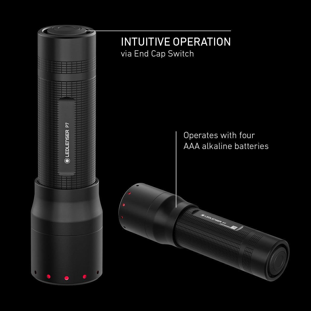 P7 Battery Operated Torch, 650 Lumens