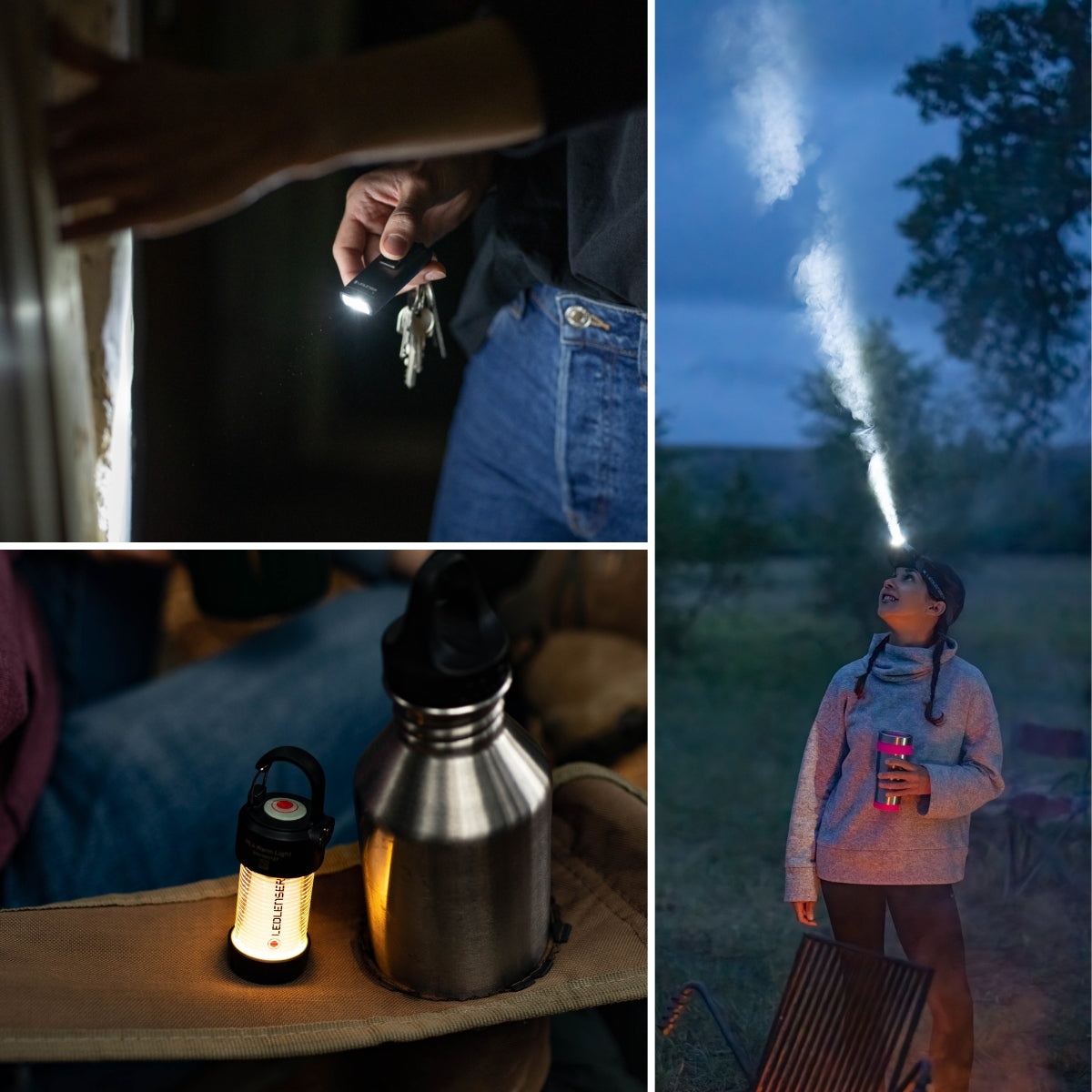 Festival Bundle - ML4 Lantern + HF4R Core Head Torch + K6R Safety Keyring Torch
