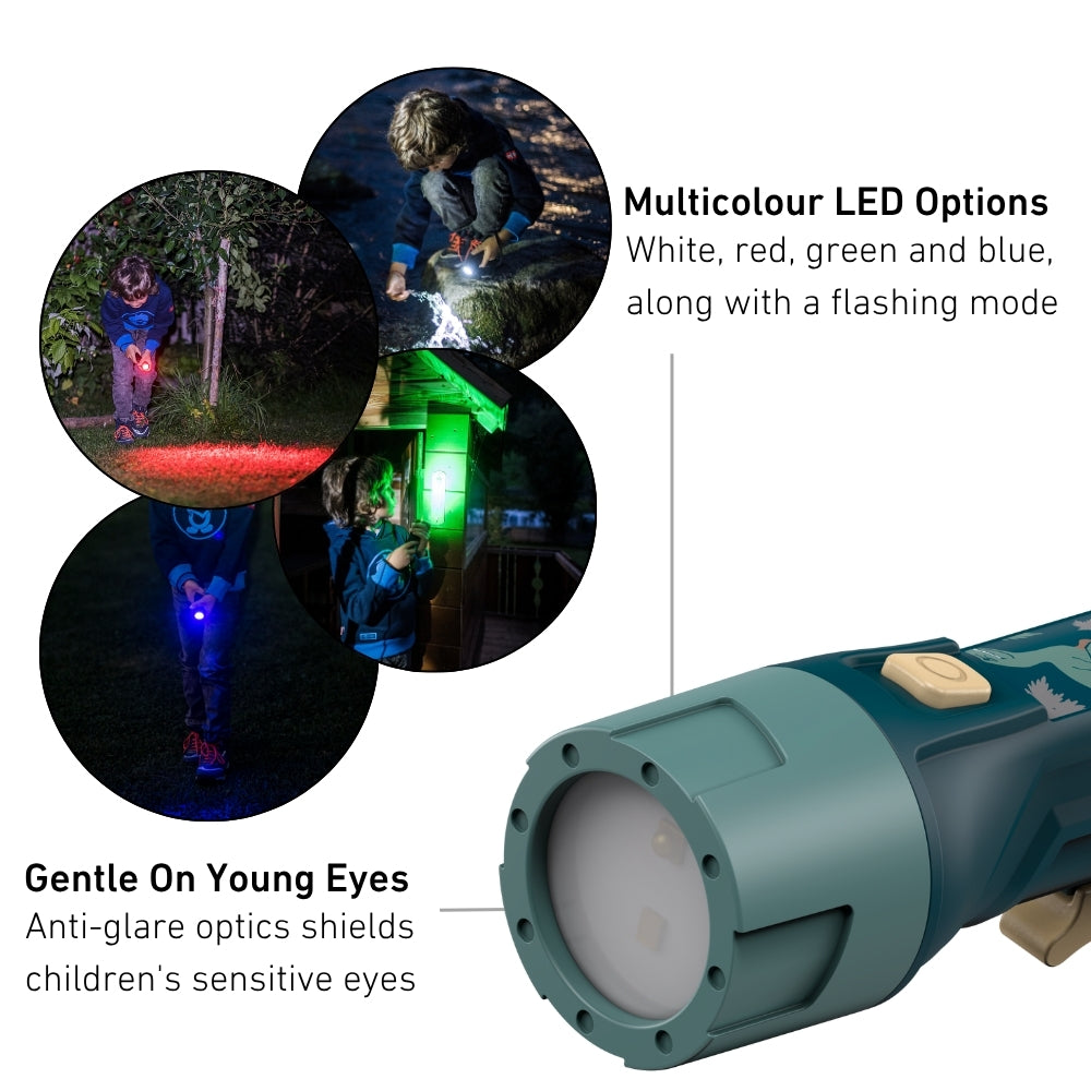 KidBEAM4 Green Dinos Children's Torch
