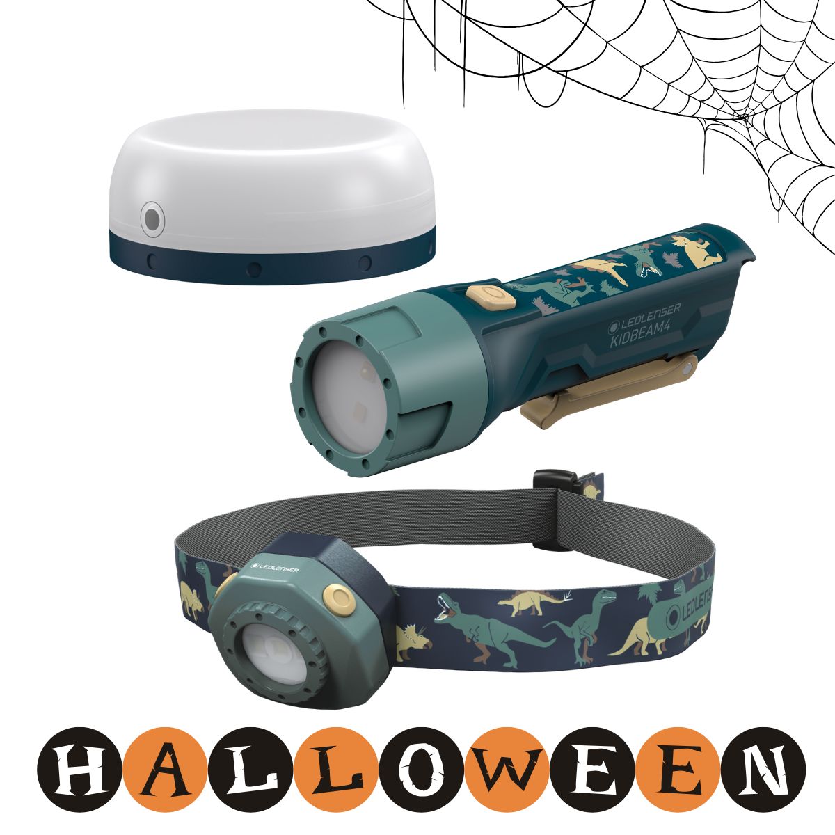 Kids Torch Bundle, Green Dinos