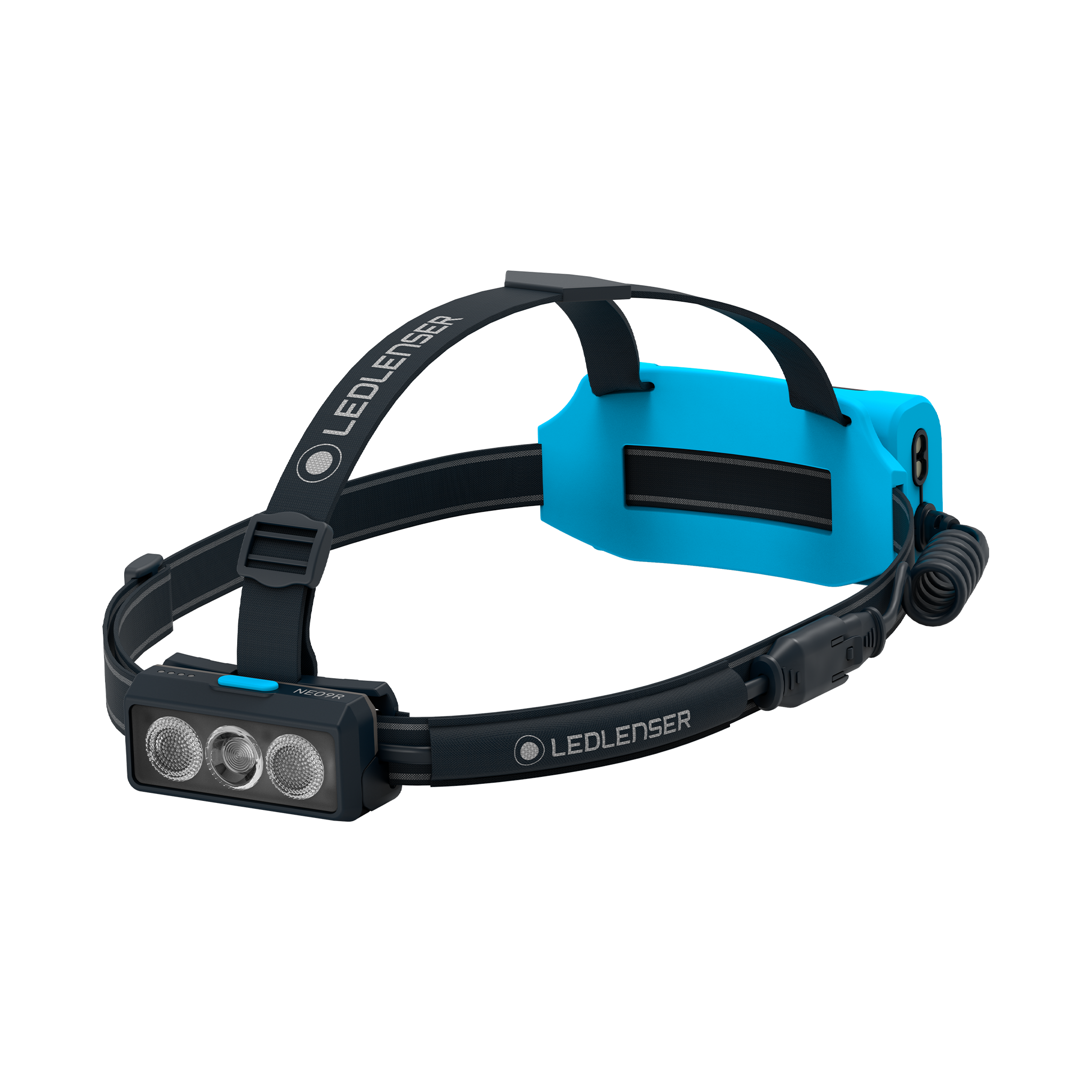 NEO9R Running Head Torch with Chest Strap