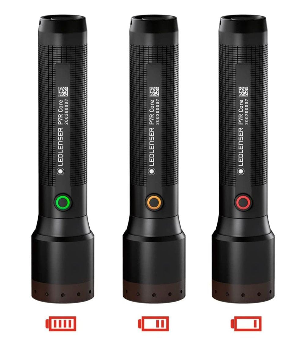 P7R Core Rechargeable Torch + P3 Core Torch Twin Pack