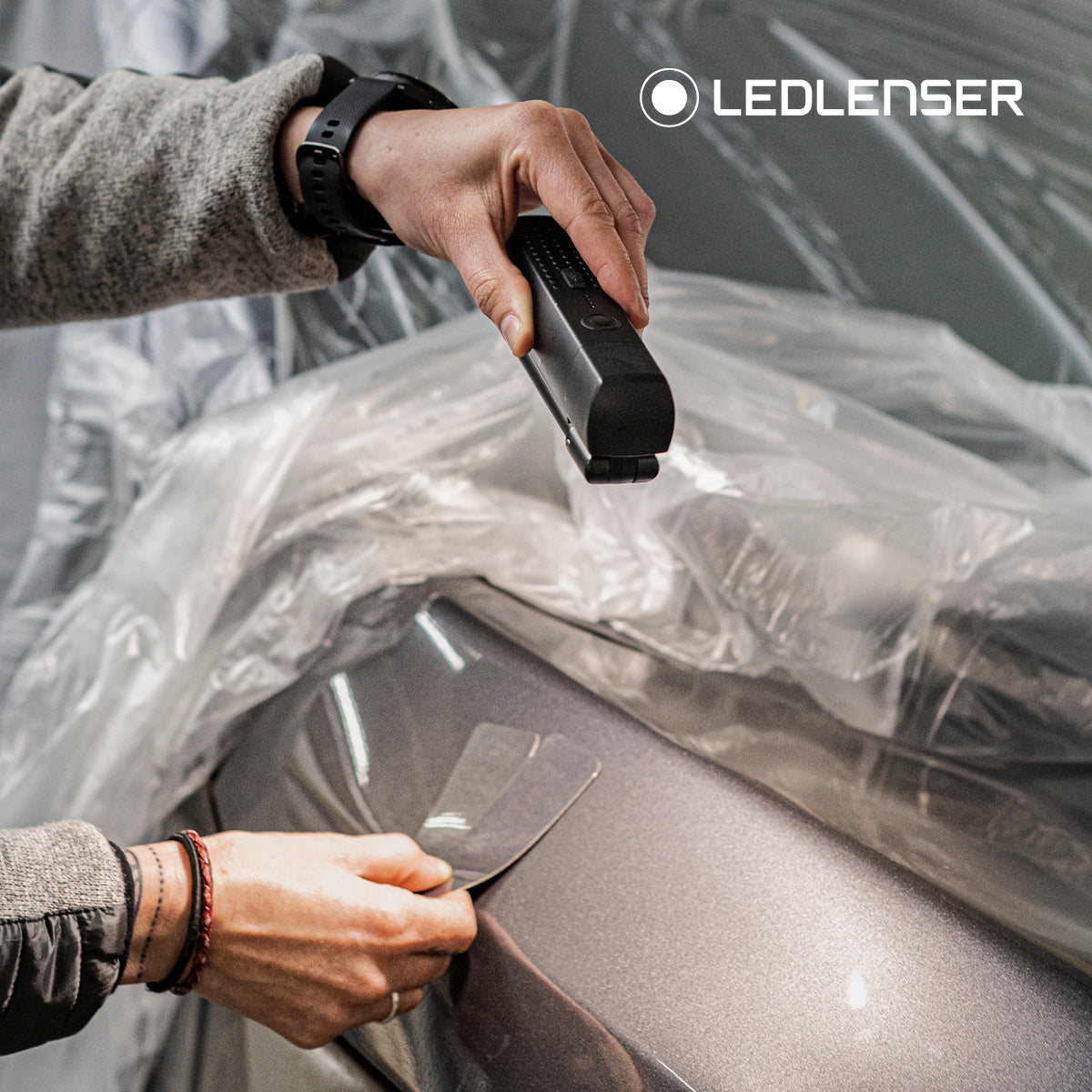 Ledlenser W7R WORK Inspection Lamp with UV | 600 Lumens
