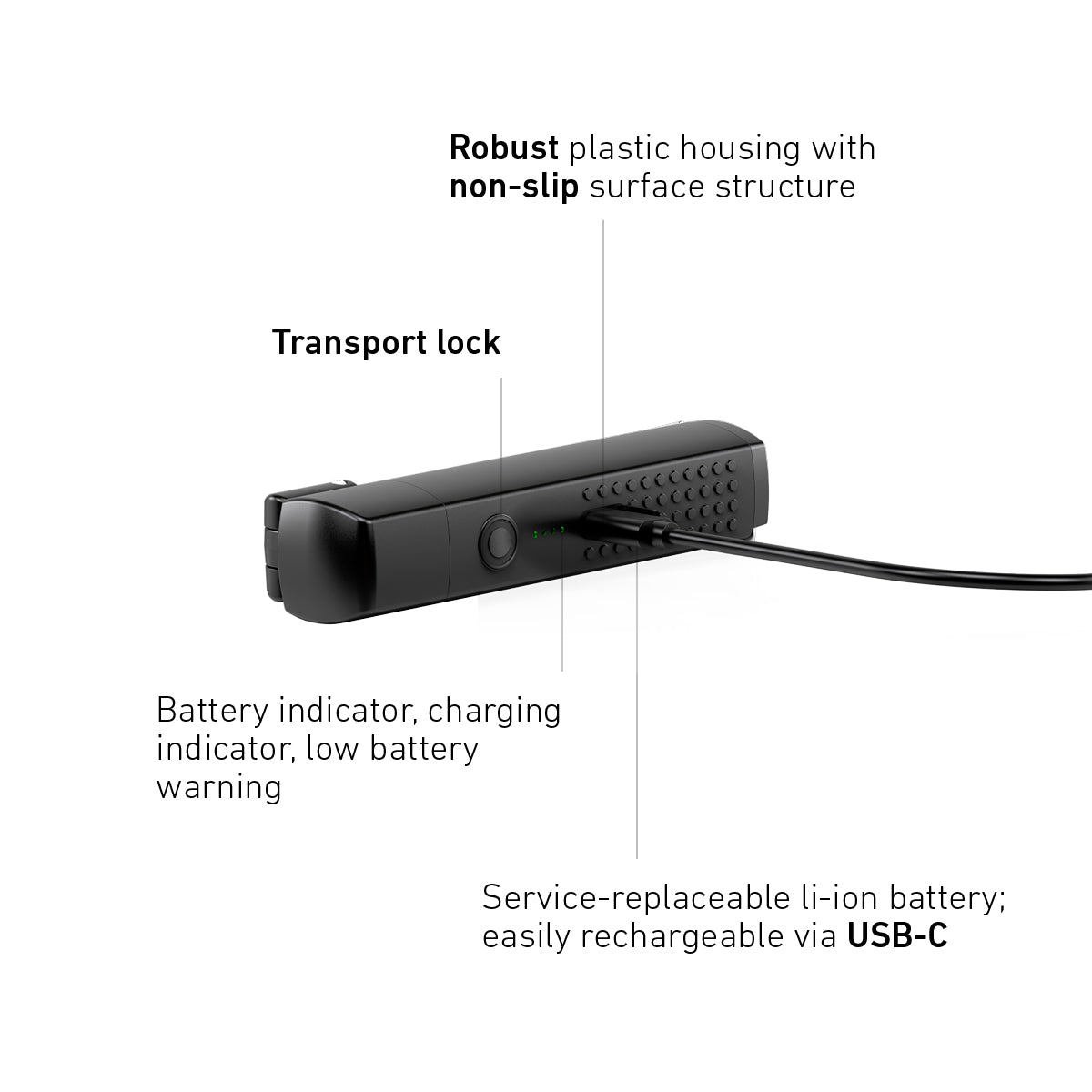 Ledlenser W7R WORK Inspection Lamp with UV | 600 Lumens