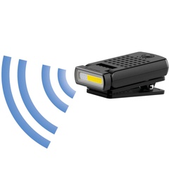 W1R Police Blue Flash Rechargeable Clip Light