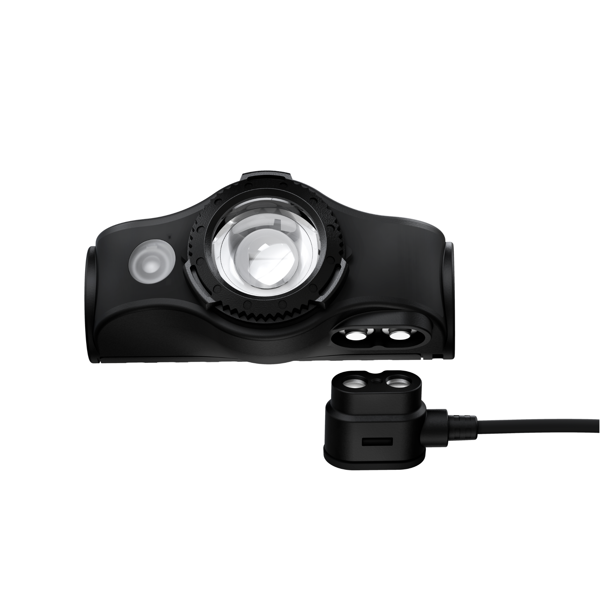 MH4 Rechargeable Outdoor Head Torch, Black