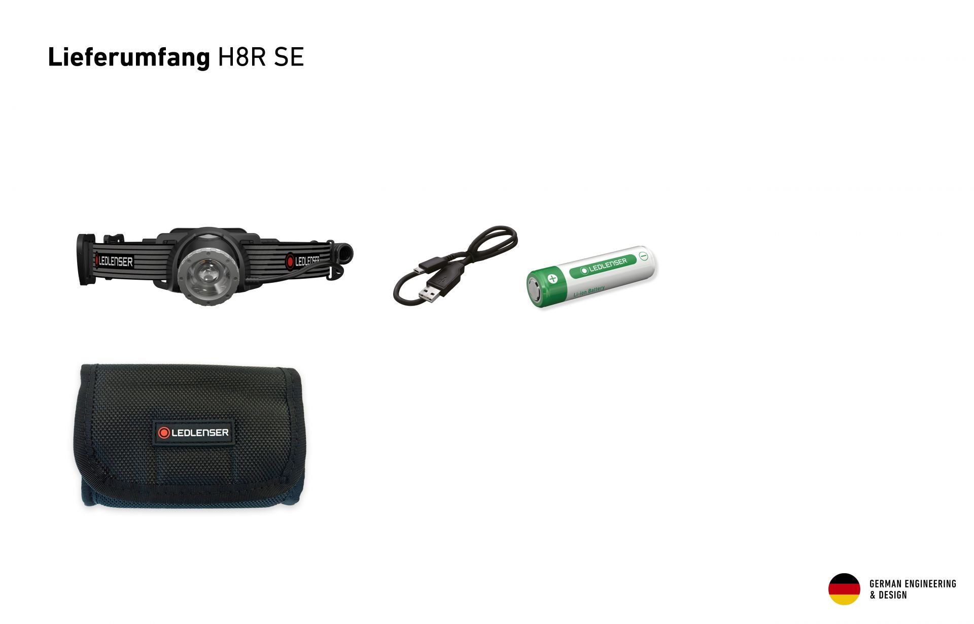 H8R SE Rechargeable Head Torch Special Edition