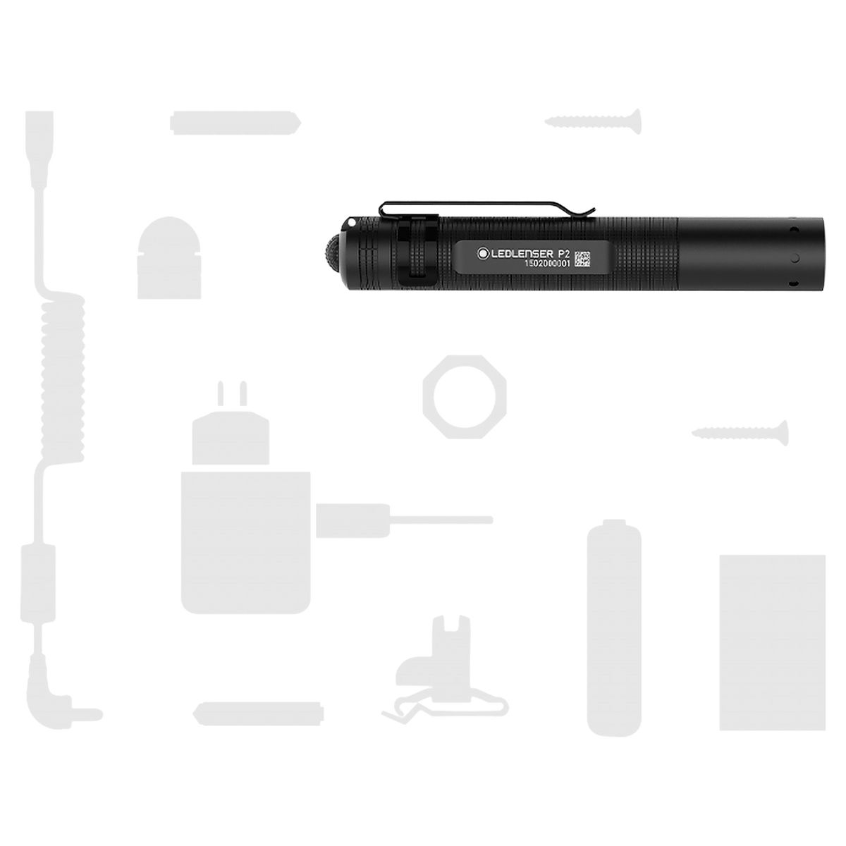 P2 Light Ledlenser P2 Torch | 16 Lumens | Lightweight 36g